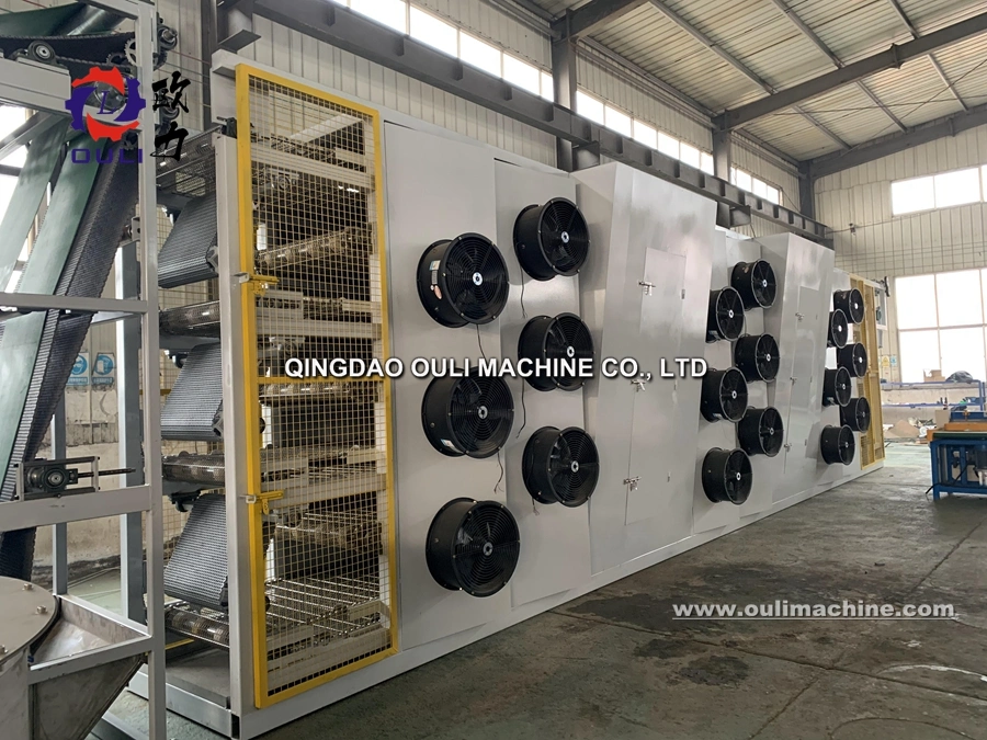 Full-Automatic Reciprocating Conveyor Belt Rubber Sheet Cooling Machine