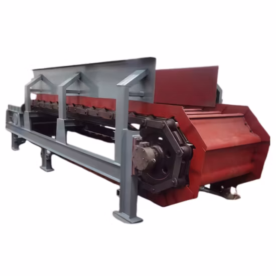 Машина для подачи минералов, пластинчатый юбочный питатель, цепной пластинчатый питатель